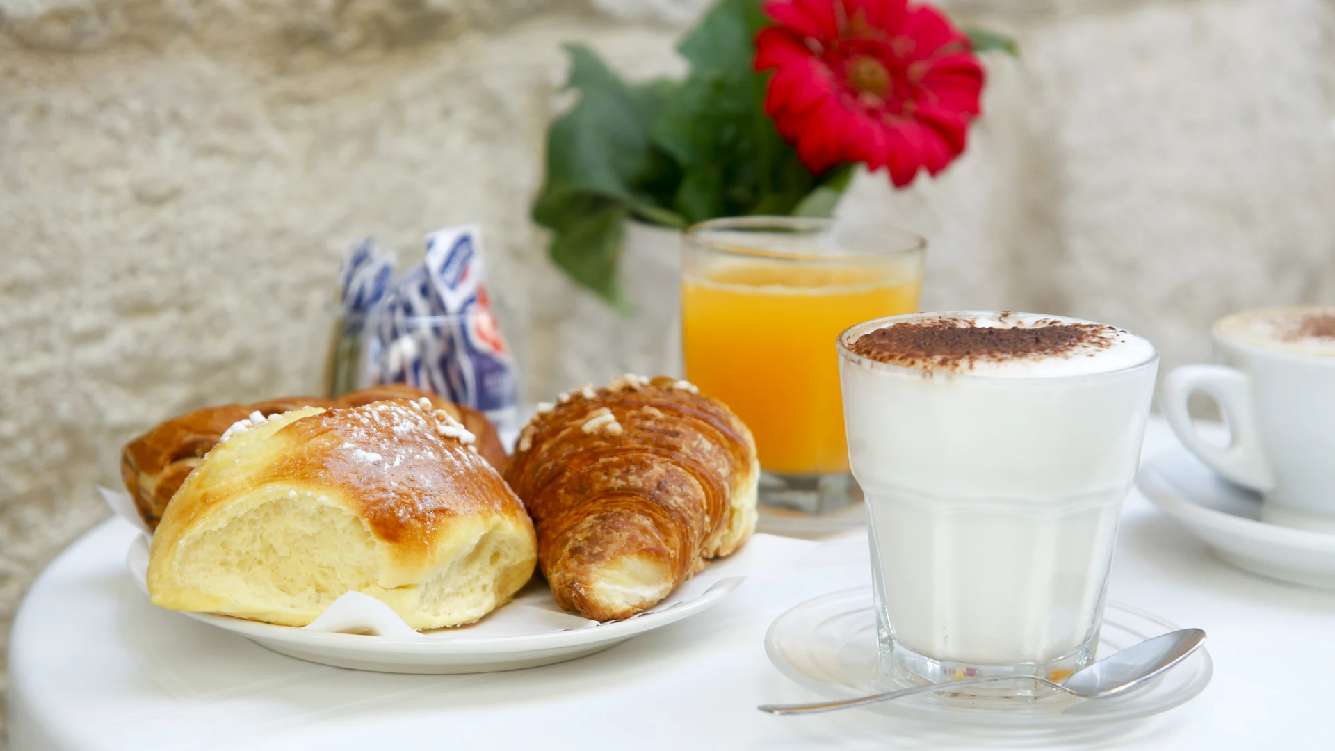 La colazione italiana inclusa nel soggiorno